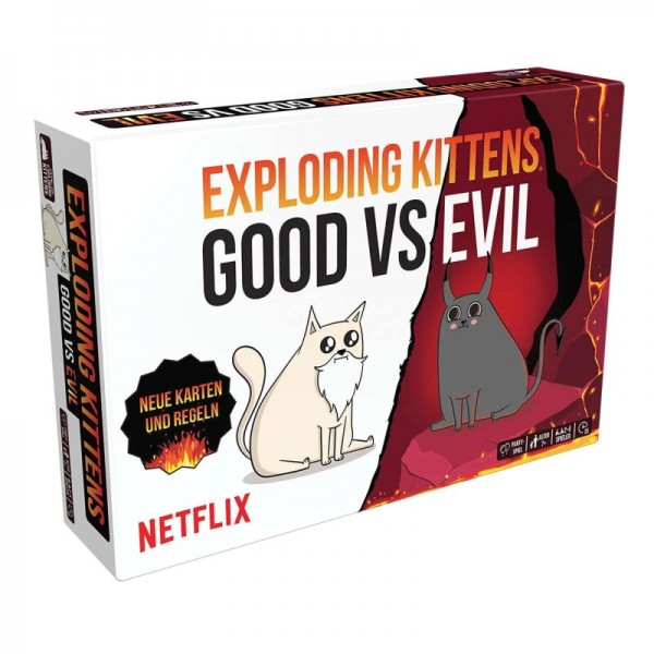 Exploding Kittens - Good vs. Evil DE