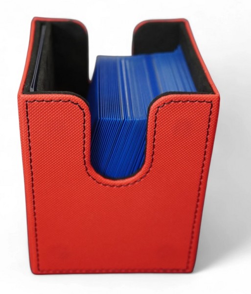 Collectors Concept Deck Box Side Window 100+ Red