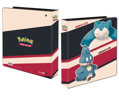 Pokémon 3-Ring Binder/Album Snorlax & Munchlax