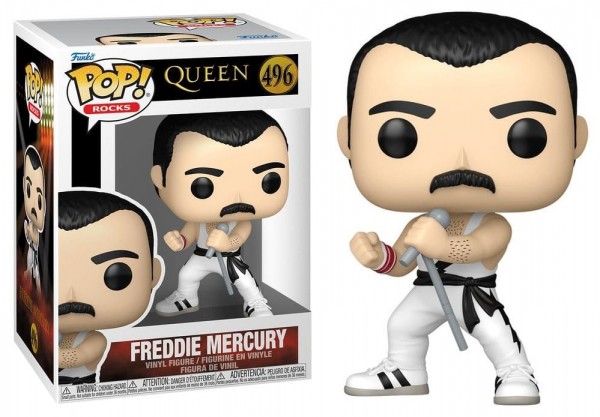 POP Music - Queen - Freddie Mercury (white singlet