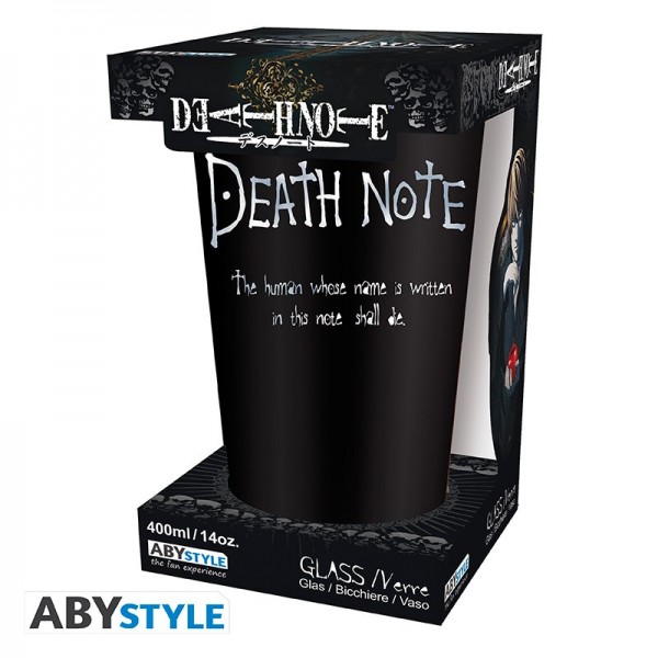 Death Note - Large Glass 400 ml "Ryuk" (2 ct.)