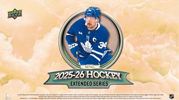 2025-26 NHL Upper Deck Extended Series Mass Blast