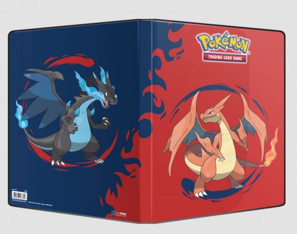 Pokémon Tauschalbum groß Mega Charizard X & Y