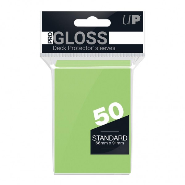 UP Deck Protector Sleeves Lime Green (50 ct.)