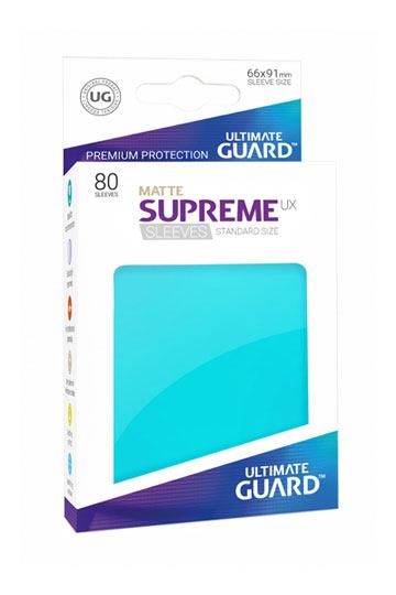 UG Supreme UX Sleeves Standard Matt Aquamarin 80ct