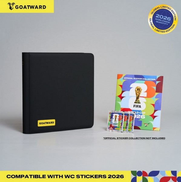 Goatward - World Cup Premium Sticker Binder black