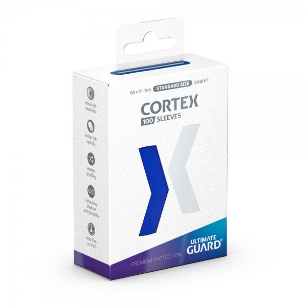 UG Cortex Sleeves Standard Blau 100 ct.