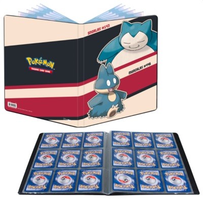 Pokémon Tauschalbum groß Snorlax & Munchlax