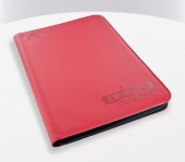 UG 9-Pocket ZipFolio XenoSkin Red UG 9-Pocket ZipFolio XenoSkin Red