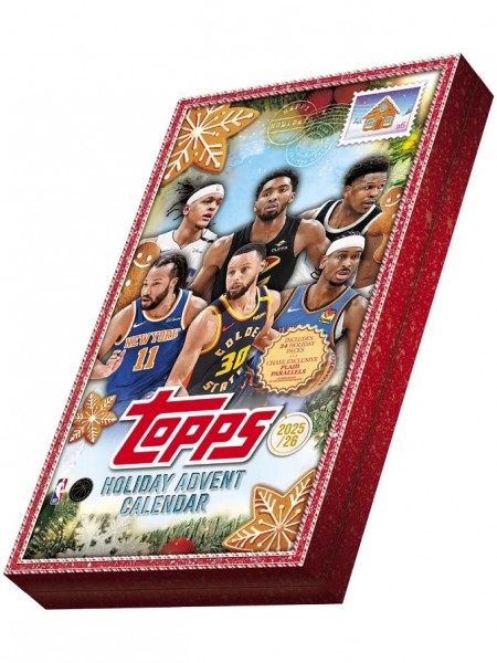 2025-26 Topps NBA Basketball Adventskalender