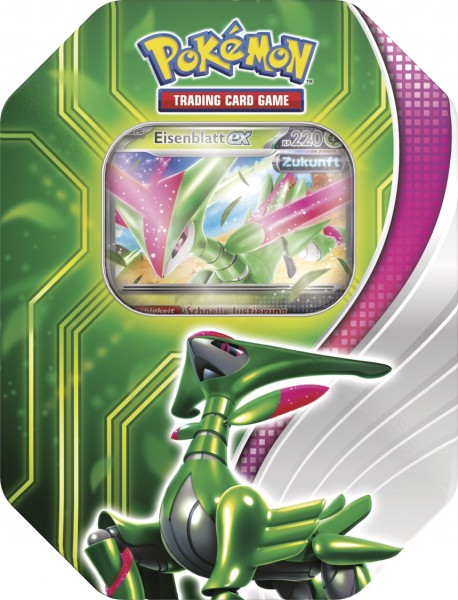 Pokémon Cards Tin Box #113 Eisenblatt EX DE