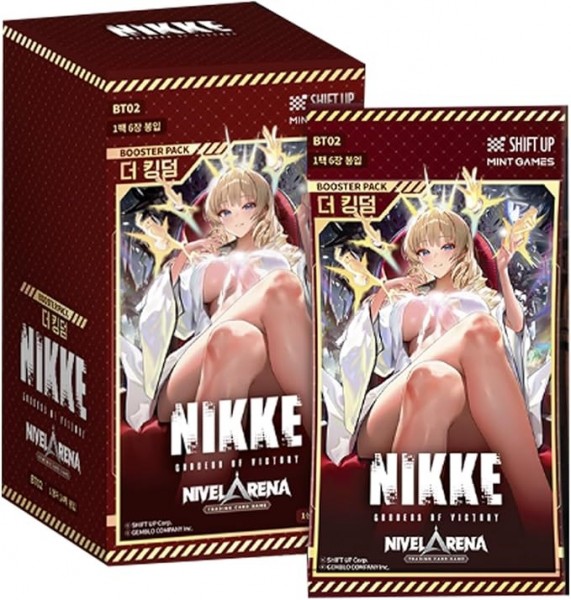 Nivel Arena: Nikke - The Kingdom BT02 Boo. KOREAN