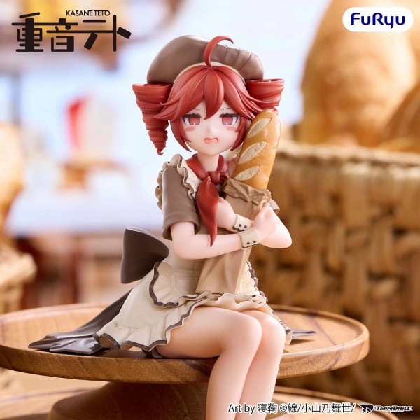 Kasane Teto Baguette Noodle Stopper Figure