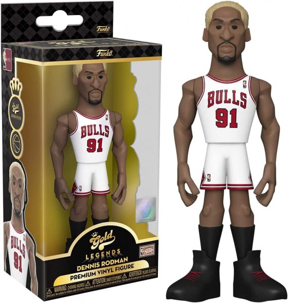 NBA - Dennis Rodman Gold Vinyl Fig. (2 ct.) 13 cm