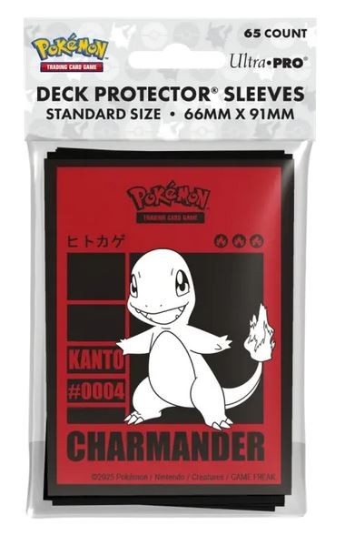 Pokémon Deck Protector Sleeves Charmander (65 ct.)