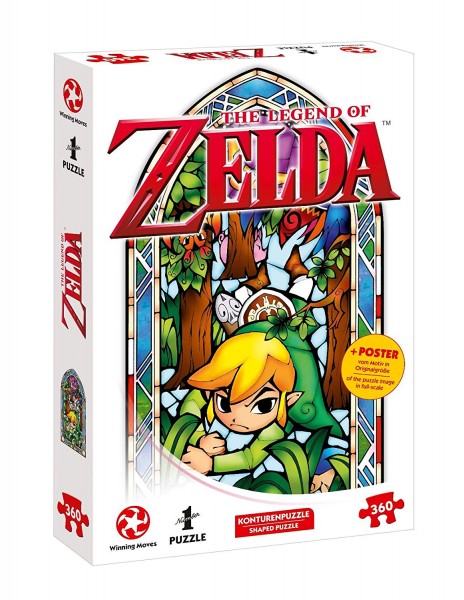 The Legend of Zelda Puzzle - Link-Boomerang