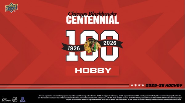 2025-26 NHL Chicago Blackhawks Centennial BoxHobby
