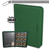 BCW Zipper-Z-Folio 9-Pocket LX Portfolio Green BCW Zipper-Z-Folio 9-Pocket LX Portfolio Green