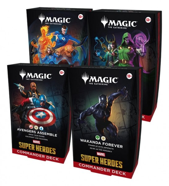 Magic Marvel Super Heroes Collec. Commander DeckEN