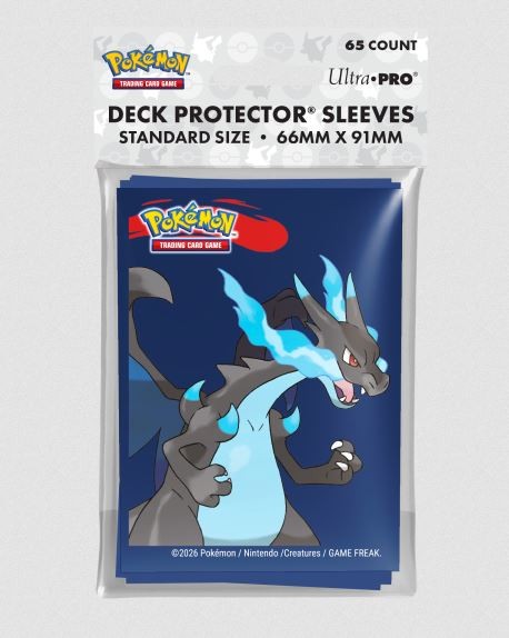 Pokémon Deck Protector Sleeves Charizard X (65 ct)