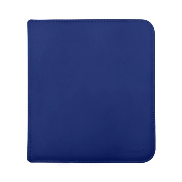 UP 12-Pocket Zippered-Pro-Binder - Blue