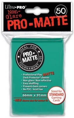 UP Pro-Matte Sleeves aqua/türkis (50 ct.)
