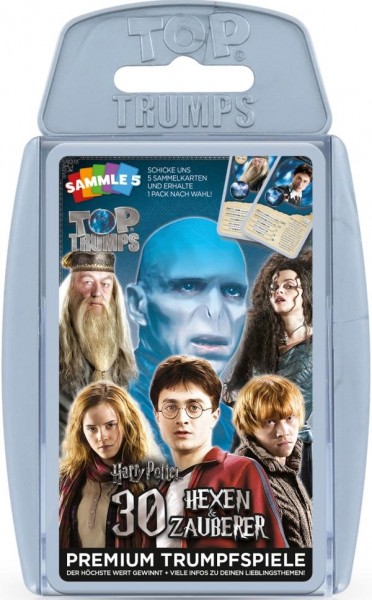 Top Trumps - Harry Potter 30 Hexen und Zauberer