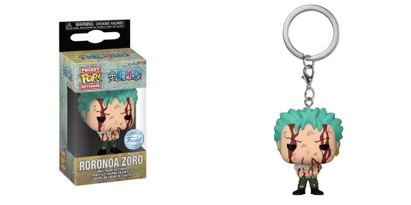 POP Keychain One Piece - Rorona Zoro