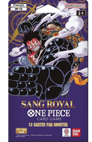 One Piece TCG - Sleeve Booster Pack OP10 FR