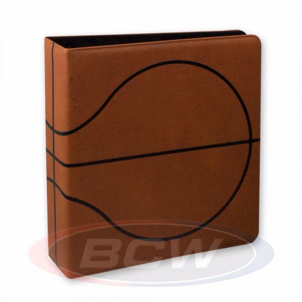 BCW Premium Basketball Collectors Album brown 3"