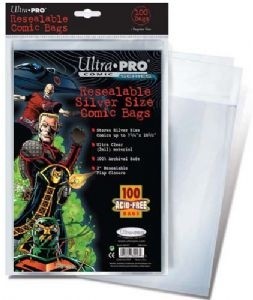 UP Comic Bags Silver Size (100 ct.)