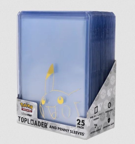 UP Topload 3 x 4 and Penny Sleeves Pikachu(25 ct.)
