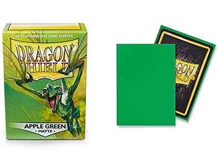 Dragon Shield Sleeves Matte Apple Green (100 ct.)