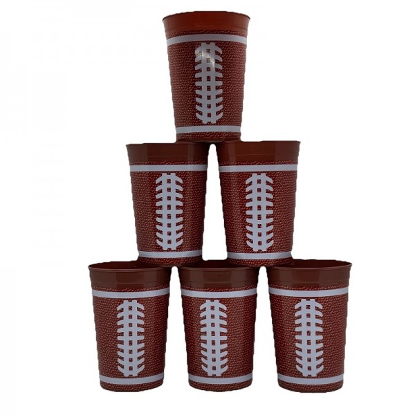 Super Bowl - Mehrwegbecher (500 ml) 6er-Pack