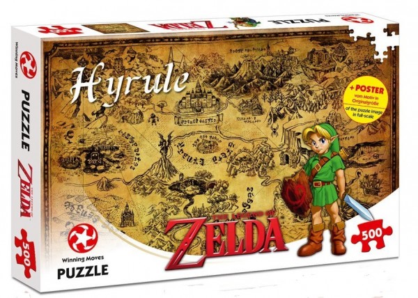 The Legend of Zelda - Hyrule Puzzle (500 Teile)