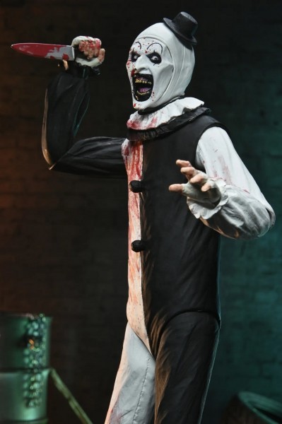 Terrifier 2 Art - The Clown Blood Splattered Fig.