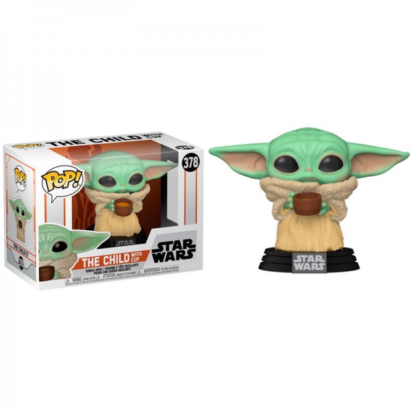 POP - Star Wars The Mandalorian - Child with Cup