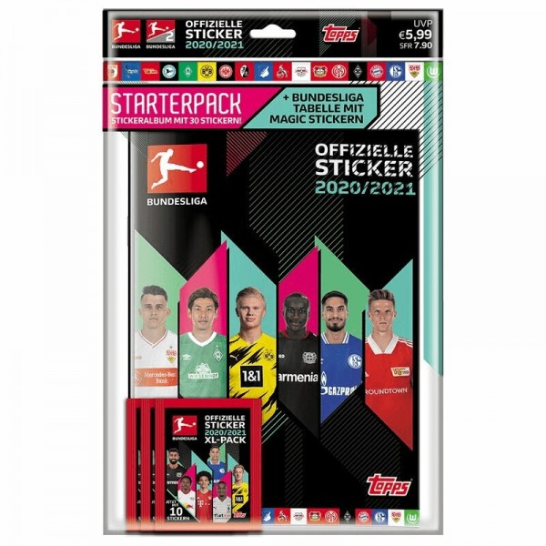 2020-21 Bundesliga Sticker Starterpack DE
