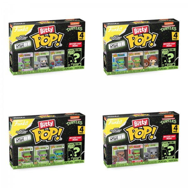 Bitty POP - Teenage Mutant Ninja Turtles 4er-Pack