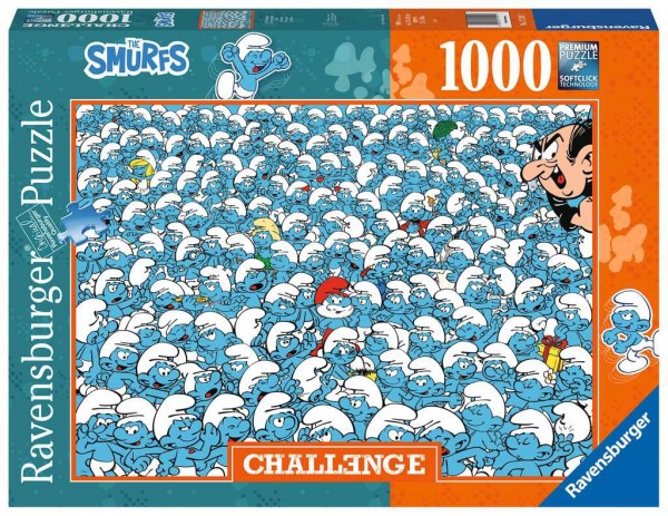 Die Schlümpfe Challenge Puzzle 1000 Teile