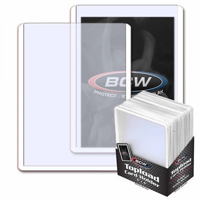 BCW Topload 3 x 4" (White Border) (25 ct.)