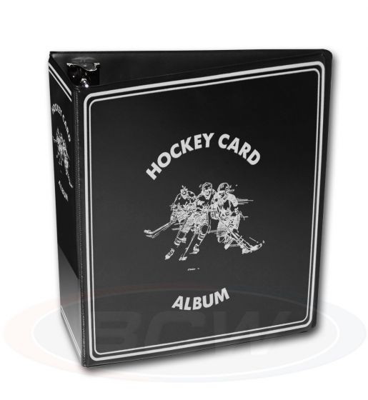 BCW Hockey Album black 3"