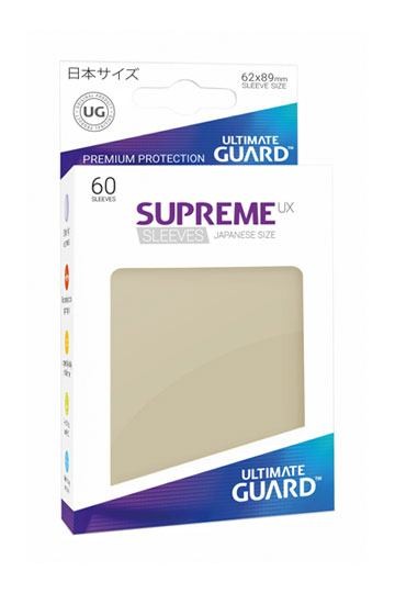 UG Supreme UX Sleeves Japan Size Sand 60 ct.