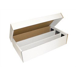 BCW Pappkarton für 3000 Karten (SuperShoe Box)10ct