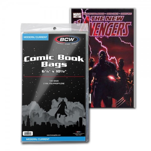 BCW Comic Book Bags Current (100 ct.)