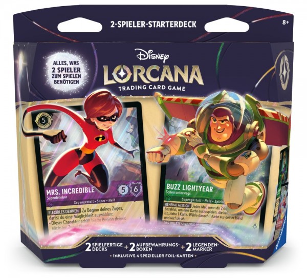 Disney Lorcana 12: Unbekannte Wildnis Starter DE