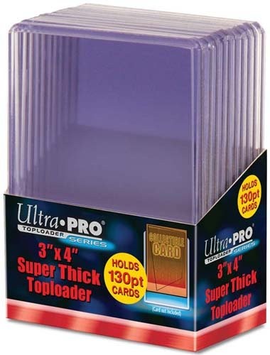 UP Topload 3 x 4" (Super Thick Cards 130pt)(10ct.)
