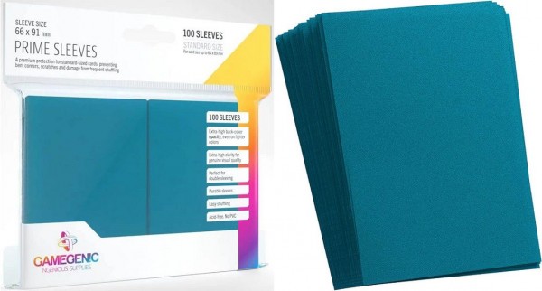 Gamegenic Prime Sleeves Blue (100 ct.)