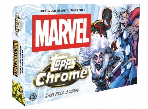 2025 Topps Chrome Marvel Hobby Box