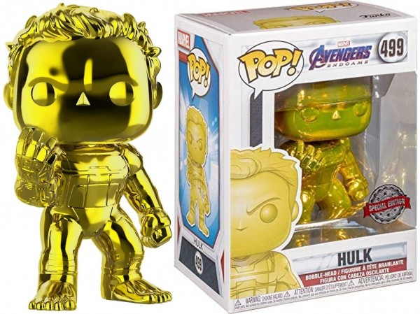 POP - Marvel Avengers Endgame - Hulk (Gold Chrome)